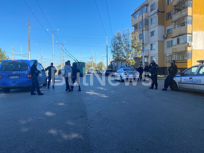 Екшън като на кино се е разиграл преди минути във