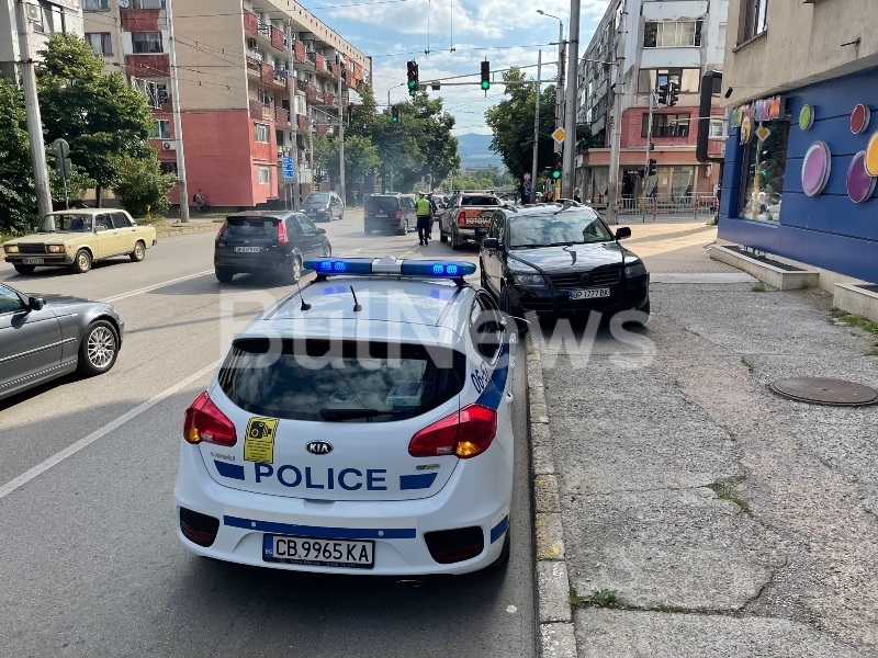 Катастрофа затрудни за кратко трафика в сутрешните часове във Враца