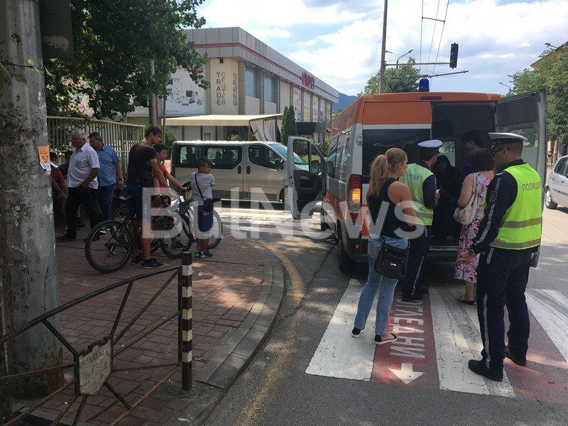 14 годишно момче бе блъснато на пешеходна пътека във Враца преди