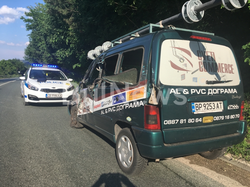 М М от село Гложене е пострадал при тежката катастрофа на