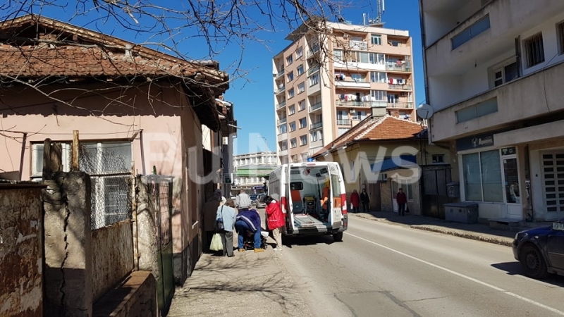 Линейка долетя в центъра на Враца видя репортер на BulNews