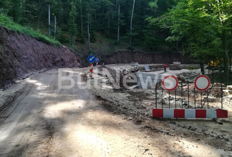 Пътят за Леденика няма да бъде завършен в срок Това