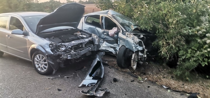 Възрастна жена пострада при катастрофа в Лом съобщиха от МВР