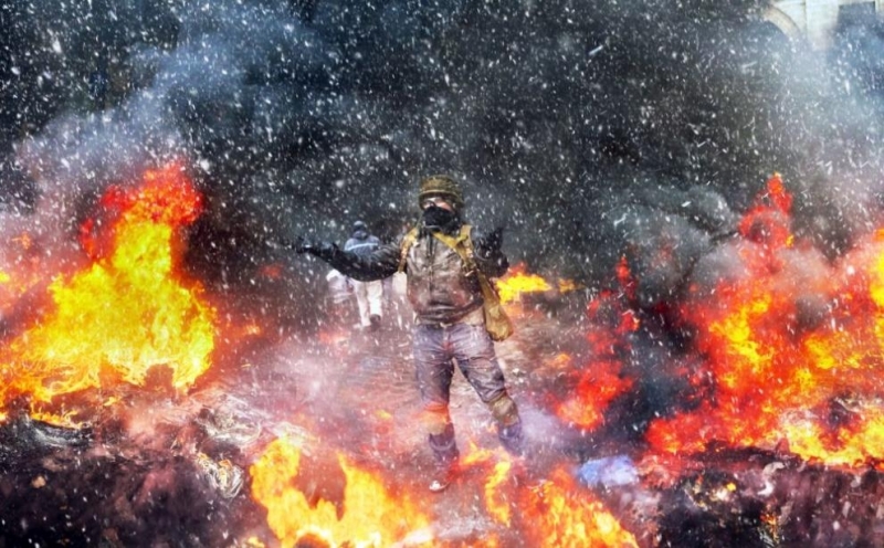 Склад за съхранение на замразени храни в района на Киев