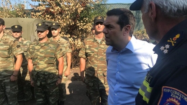 Правителството в Гърция взе решение да смени началниците на пожарната