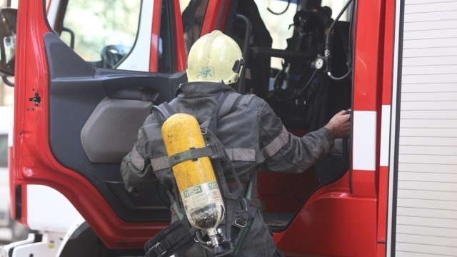 Голям пожар е вилнял във вила край Лом съобщиха от