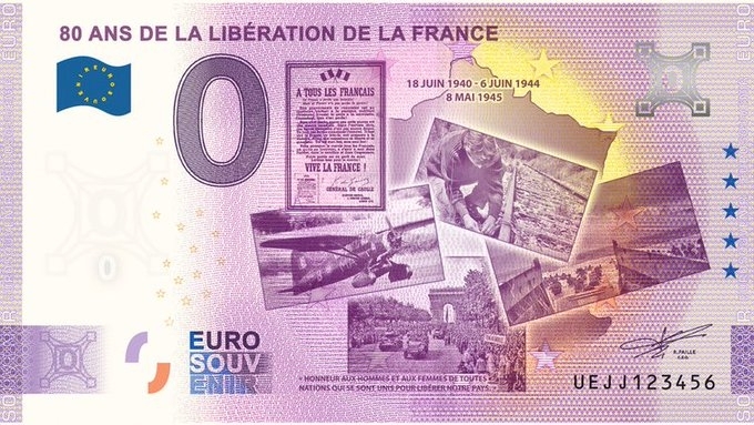 Банкнота от 0 евро ще бъде пусната в продажба във