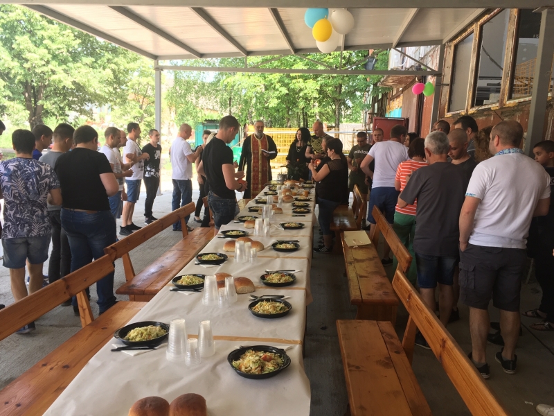 С водосвет този следобед бе осветена новата фабрика на врачанската