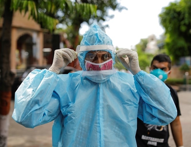 Индийското федерално министерство на здравеопазването съобщи днес за рекордно увеличаване