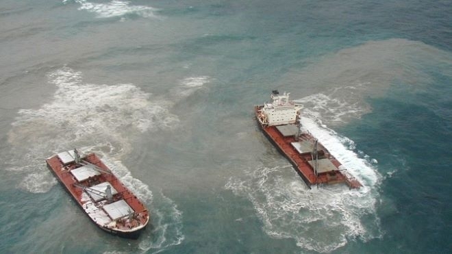 Румънска баржа натоварена с 860 тона пшеница е потънала вчера