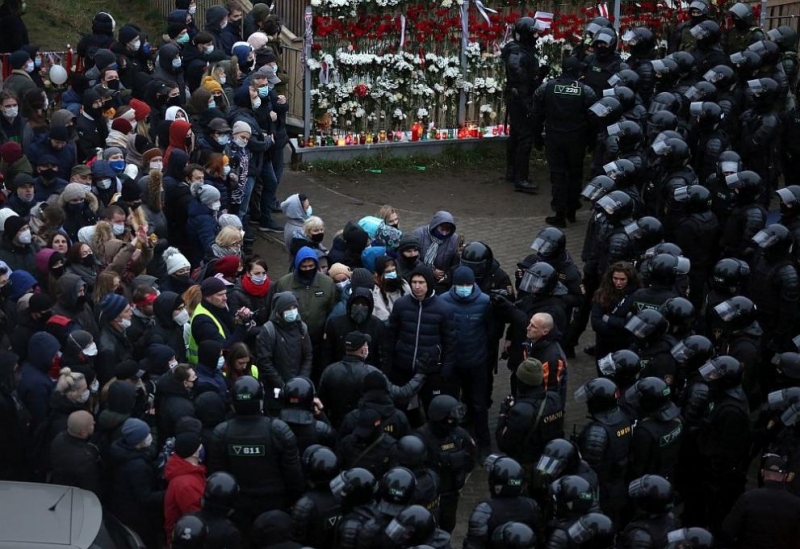Броят на протестиращите в Беларус, задържани от правоприлагащите органи, надхвърли