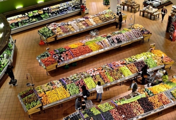 Индексът на тържищните цени ИТЦ който отразява цените на хранителните стоки