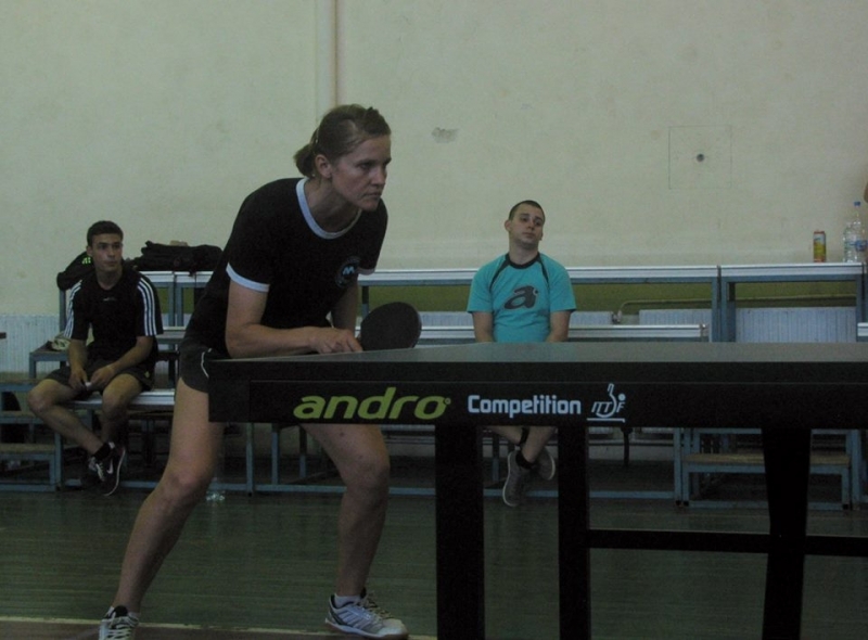 Състезателката по тенис на маса Детелина Михайлова постигна три победи