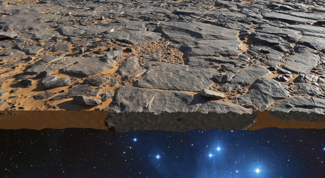 Конспиративната теория че Земята е плоска започва да прилича на