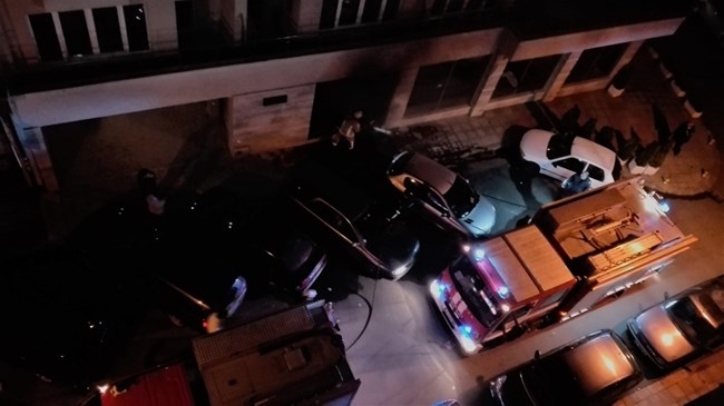 Пожар избухна в оборотната пицария Ла Тоскана в бургаския ж