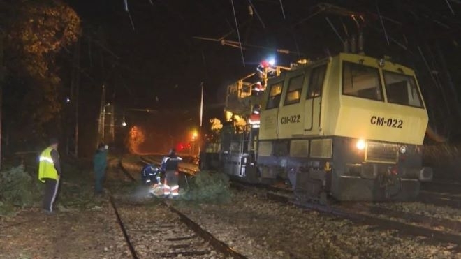 Влаковете които преминават през Искърското дефиле в района на гара