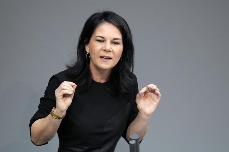 Министърката на външните работи на Германия Аналена Бербок пристигна днес