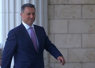 Бившият македонски премиер Никола Груевски който доминира на политическата сцена