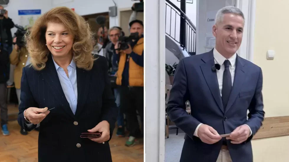 „Алфа Рисърч“ при 70% паралелно преброяване: Илияна Йотова води с 35,7%, Андрей Гюров я следва с 31,8%