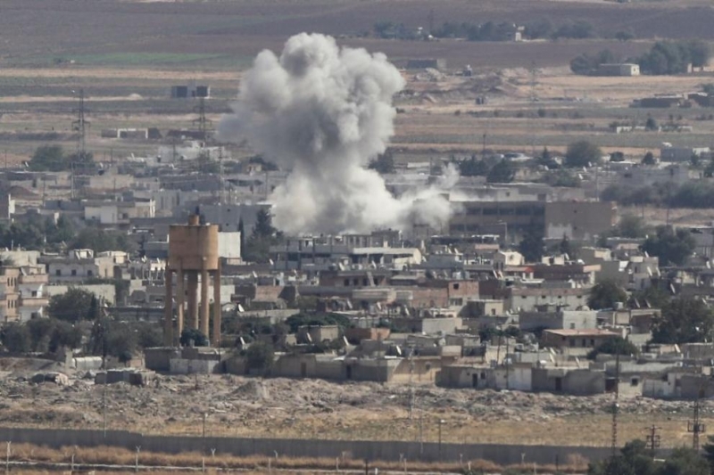 Руски военни самолети са нанесли тази сутрин първите от три