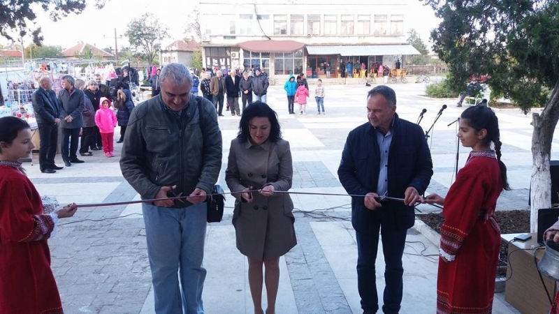 Днес официално беше открита ремонтираната сграда на кметството в село