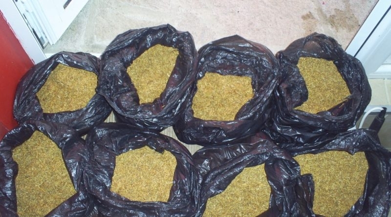 Вчера по време на спецакция полицаи открили голямо количество нелегален