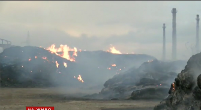 Голям пожар е избухнал снощи в ТЕЦ Сливен Запалили са се