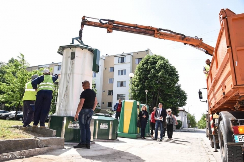 Жителите на Козлодуй вече ще изхвърлят битовите си отпадъци и