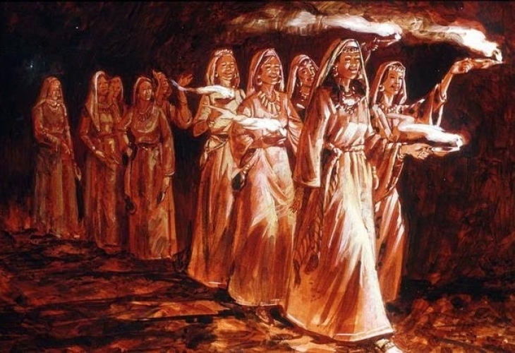 Велики вторник църквата избира за поука през последната седмица преди