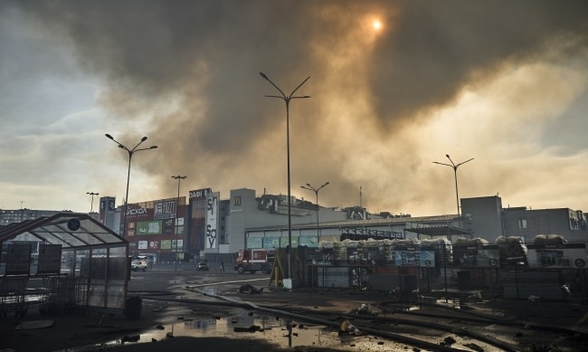 Украинска електроцентрала е била засегната при руска атака през нощта