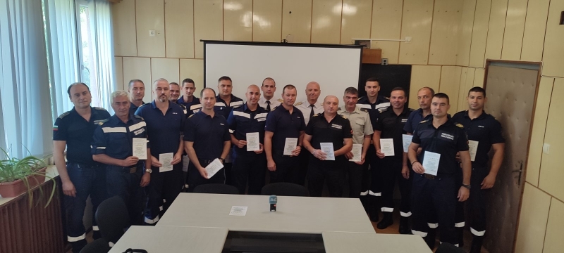 В първия ден от Седмицата на пожарната безопасност комисар Стилиян