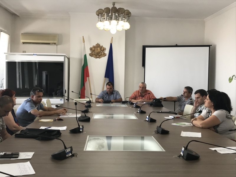 Заместник областният управител Мирослав Комитски проведе извънредно заседание на Областната