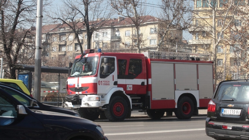 Пожар пламна в столична детска градина в кв Обеля 2