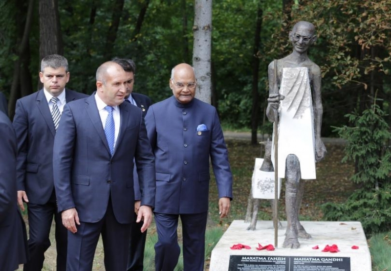 Президентът Румен Радев и индийският му колега Рам Нат Ковинд откриха в