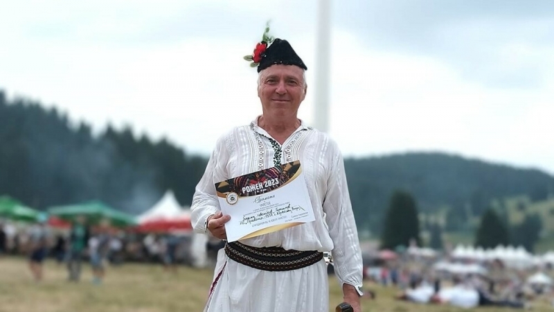 Герасим Герасимов от село Кутово община Видин спечели първо място