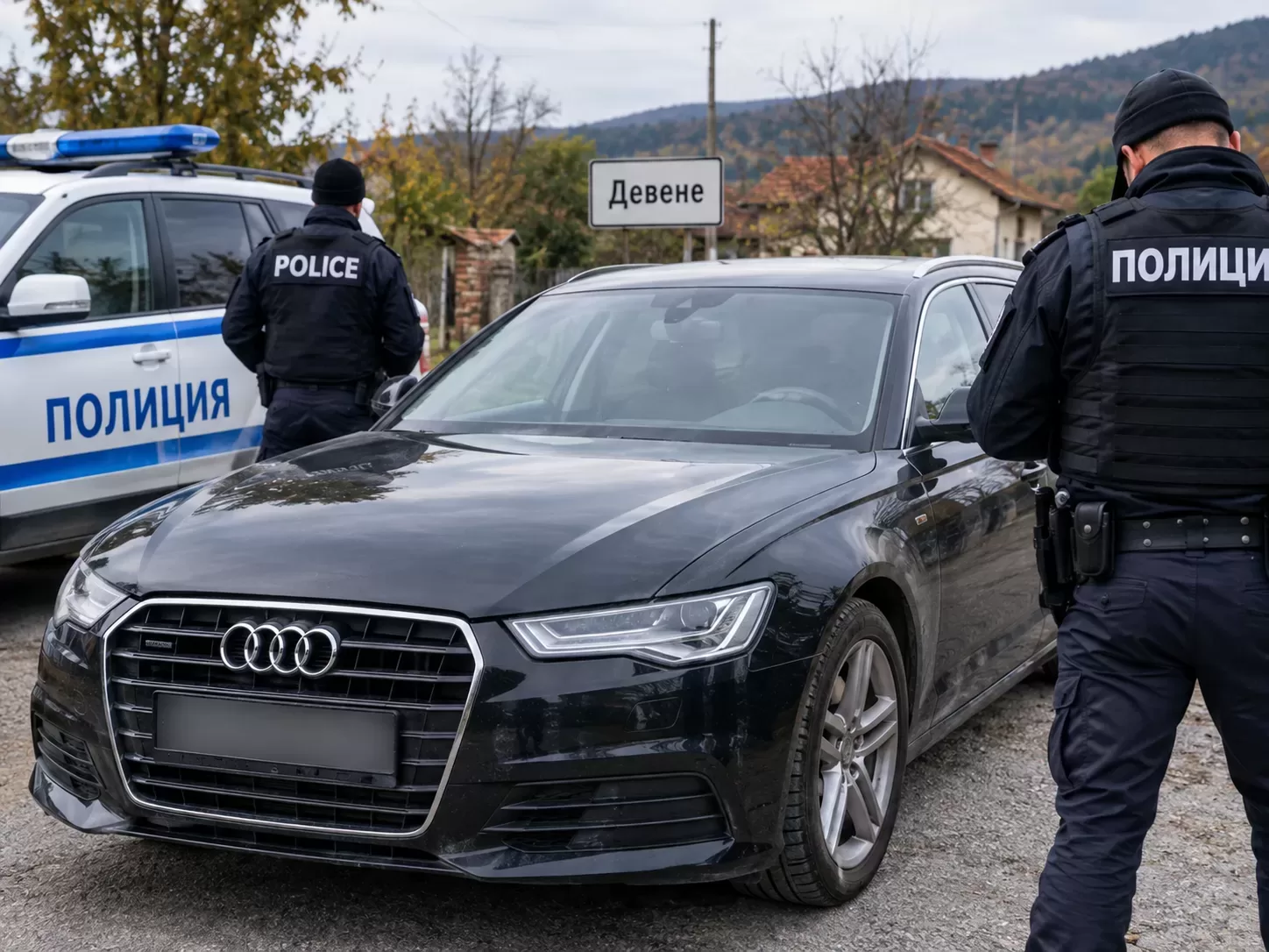 При спецоперация: Откриха издирвано от Швеция „Ауди“ във врачанско село