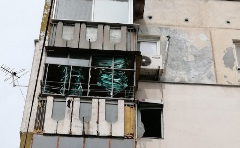 Газова бутилка гръмна и разтресе цял жилищен блок в Пловдив Апартаментът