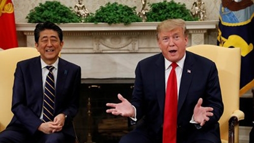 Американският президент Доналд Тръмп заяви в петък че търговските преговори