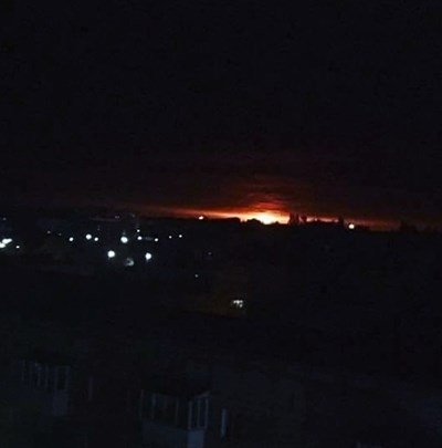 В склад за боеприпаси в Черниговска област в Украйна през