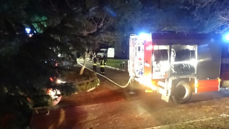 Комин на ресторант в Благоевград се запали в събота вечер