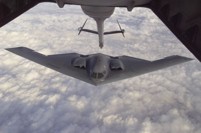 Бомбардировачите стелт B 2 пълно име Northrop Grumman B 2