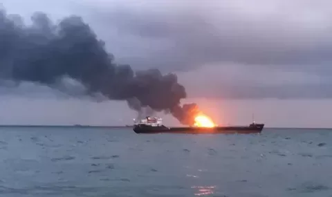 Дронове поразиха танкер в Черно море край Румъния