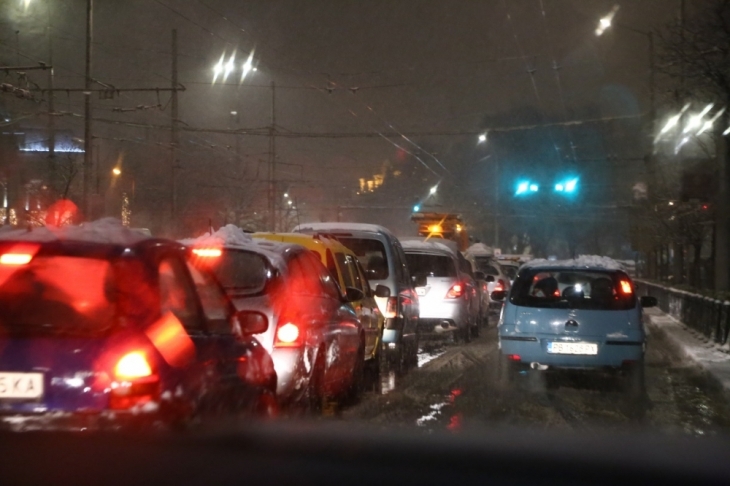 СЪСТОЯНИЕ НА АВТОМАГИСТРАЛИТЕ АМ Тракия Област София Движението по АМ