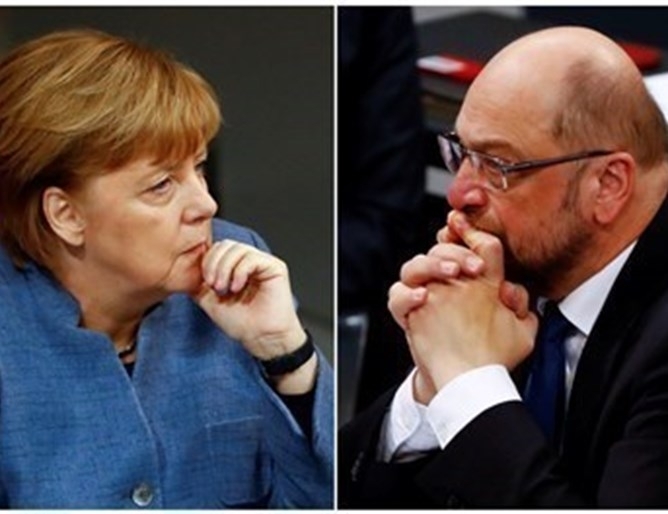 Малко преди 10 часа тази сутрин германските консерватори и социалдемократи