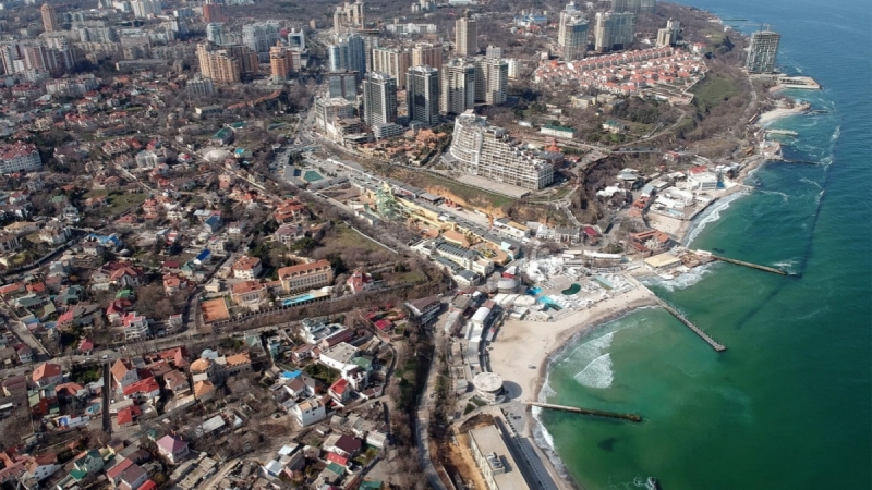 Силни експлозии се чуха в Одеса в 13 49 ч Черноморският