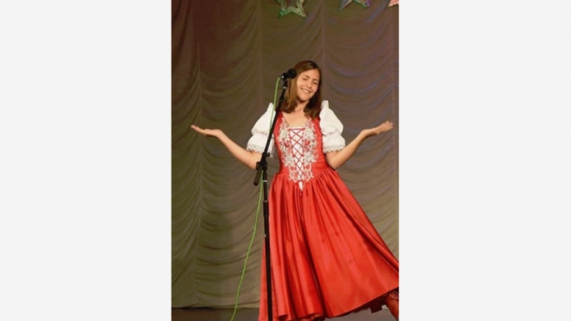 Микаела Коцева от Лом която е част от популярната детска