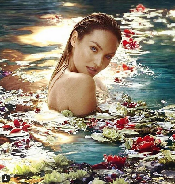 Известният модел от Victoria 39 s Secret Кандис Суанепул развълнува последователите си