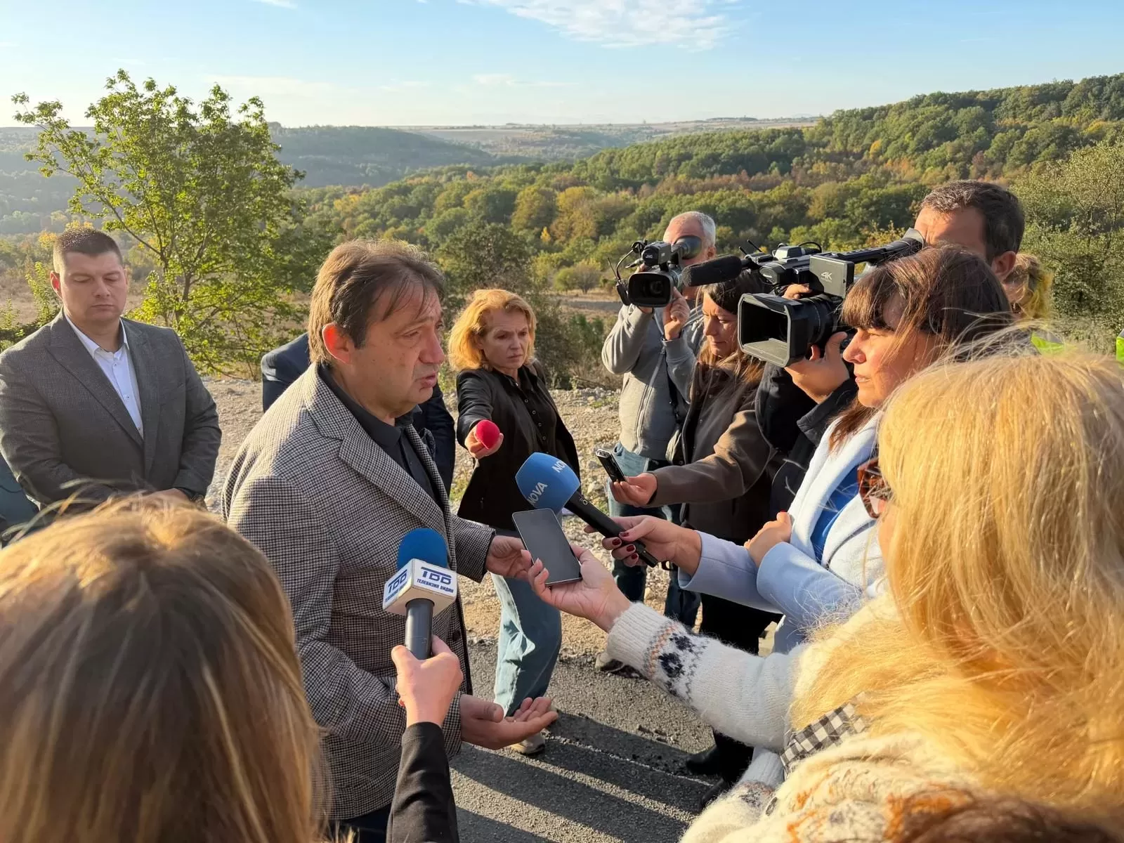 Министър Иван Шишков: Два лота на пътя Видин-Монтана могат да бъдат готови догодина /снимки/