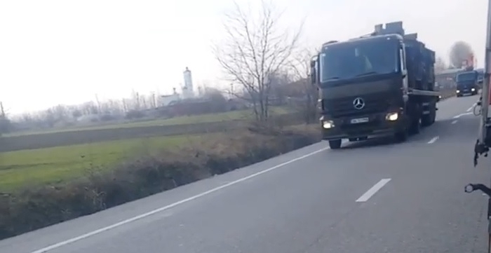 Два конвоя с военна техника са преминали вчера по Дунав