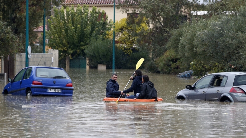 Проливни дъждове и в Северна Италия предизвикаха наводнения и покачване